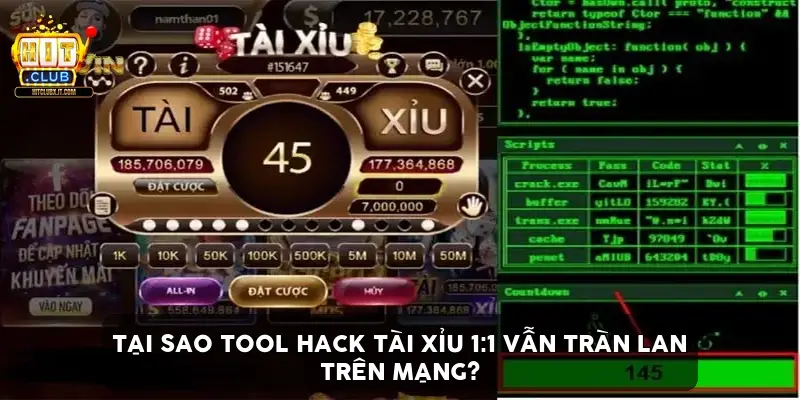 Tại sao Tool hack tài xỉu 1:1 vẫn tràn lan trên mạng?