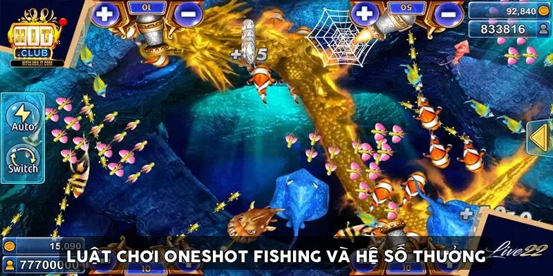 Luật Chơi Oneshot Fishing Và Hệ Số Thưởng